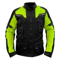 MCP Мотокуртка мужская туристическая Traveller черно-желтый в Калуге