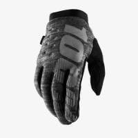 100% Мотоперчатки текстильные Brisker Glove Heather Grey  в Калуге