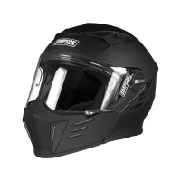 Simpson Шлем модуляр Darksome Matt Black в Калуге