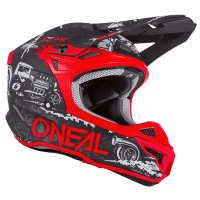 ONEAL Кроссовый шлем 5Series HR Черный/Красный в Калуге