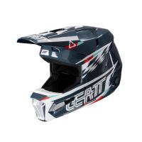Leatt Шлем кроссовый Helmet Kit Moto 3.5 V25 Blue в Калуге