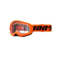 100% Очки подростковые Strata 2 Junior Neon Orange / Clear в Калуге