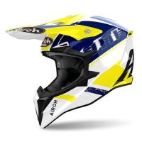 Airoh Мотошлем Wraaap Feel Yellow/Blue Gloss в Калуге