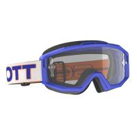 Scott Очки Split OTG white/blue clear works в Калуге