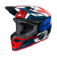 Oneal Кроссовый шлем 3Series Ride V.25 синий/белый в Калуге