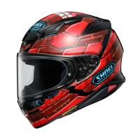 Shoei Мотошлем NXR 2 Fortress красно-черный в Калуге