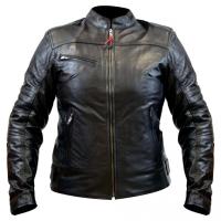 MCP Мотокуртка женская кожаная Nerve черный в Калуге