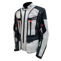 MCP Мотокуртка мужская Radiator темно-серый-черно-красный в Калуге