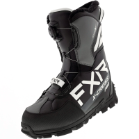 FXR Ботинки снегоходные X-Cross Pro BOA с утеплителем Black/White в Калуге
