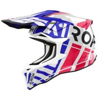 Airoh Мотошлем Strycker Brave Blue/Red Gloss в Калуге