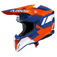 Airoh Шлем Wraaap Vision Orange-Blue Gloss в Калуге
