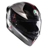 AGV Шлем K1 S Lap Matt Black/Grey/Red в Калуге