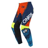 Oneal Штаны детские Element Shocker V.25 синий/оранжевый в Калуге