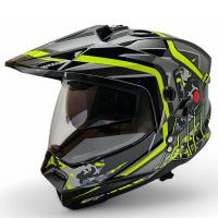 AIM Шлем кросс/эндуро JK802S Yellow/Grey/Black в Калуге