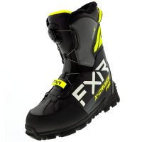FXR Ботинки снегоходные X-Cross Pro BOA с утеплителем Black/Hi Vis в Калуге