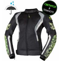 Moteq Текстильная куртка женская Roxy черный/зеленый светится в темноте в Калуге