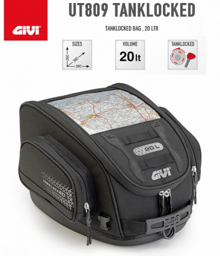 Givi Сумка на бак Tanklocked UT809 20л в Калуге