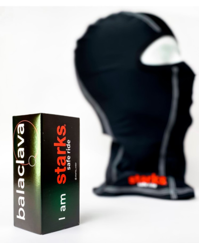 Starks Подшлемник Light + Coolmax черный в Калуге