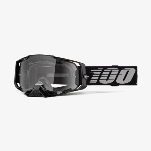 100% Очки Armega Goggle Black / Clear в Калуге