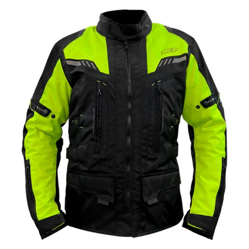 MCP Мотокуртка мужская туристическая Traveller черно-желтый в Калуге