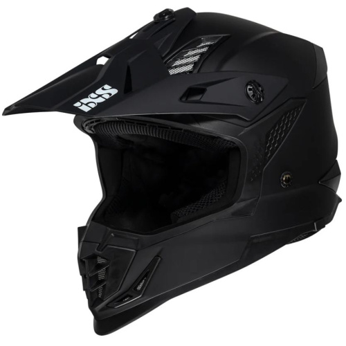IXS Мотошлем кроссовый iXS363 1.0 черный мат в Калуге