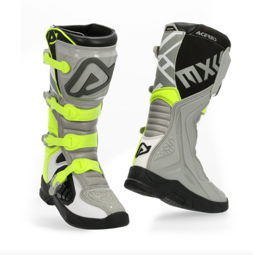Acerbis Мотоботы кроссовые X-Team Grey/Yellow в Калуге