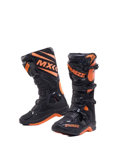 Starezzi Мотоботы Milano Black/Orange в Калуге