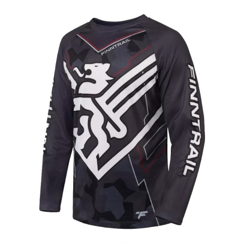 Finntrail Джерси Jersey 6601 CamoShadowBlack в Калуге