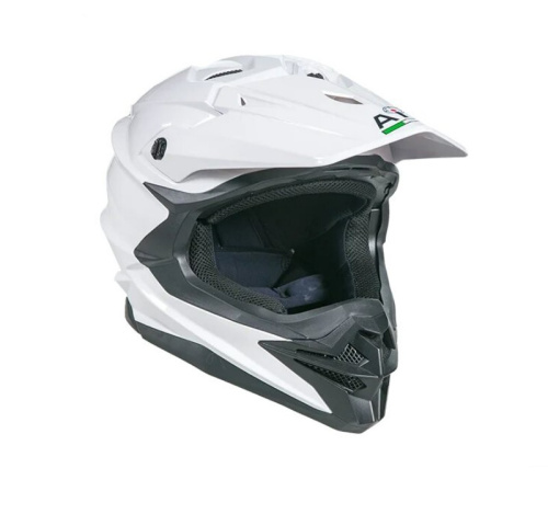 AiM Шлем кроссовый JK803 White Glossy в Калуге