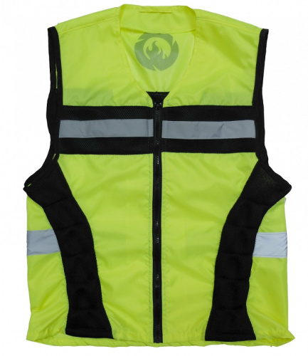 Inflame Сигнальный мотожилет Firefly зеленый неон в Калуге