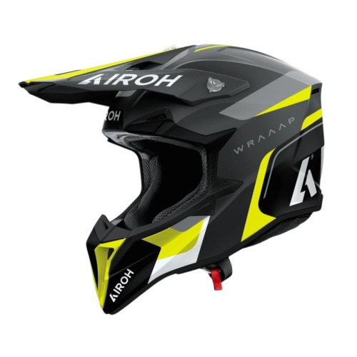 Airoh Шлем Wraaap Conquer Yellow Matt в Калуге