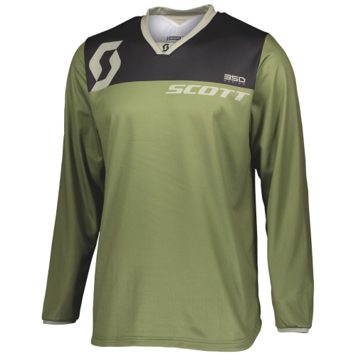 Scott Джерси 350 Dirt green tan в Калуге