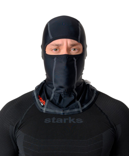 Starks Подшлемник Light + Coolmax черный в Калуге