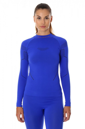 Brubeck Футболка женская с длинным рукавом Thermo Кобальт в Калуге