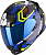 Scorpion Exo Мотошлем Exo-491 Spin Черный/Синий/Желтый в Калуге