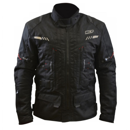 MCP Мотокуртка мужская туристическая Traveller черно-красный в Калуге