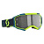 Scott Очки кроссовые Fury LS neon yellow/blue light sensitive grey works в Калуге