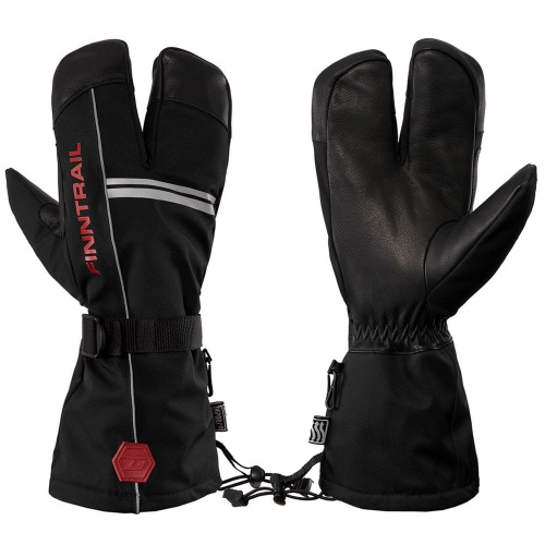 Finntrail Перчатки Lobster 2800 GraphiteRed в Калуге