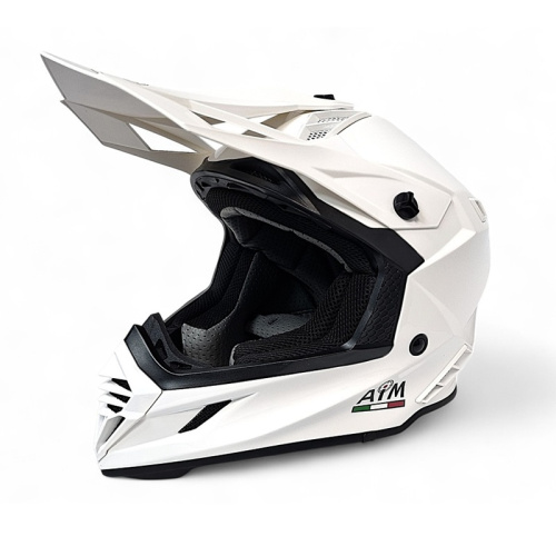 AiM Шлем RH855 White Glossy в Калуге