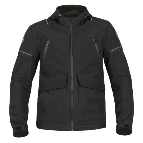 Inflame Куртка мужская Free Wind текстиль черный в Калуге