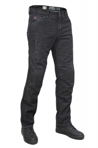 Inflame Мотоджинсы мужские Rage Dark черные в Калуге