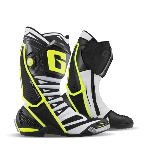 Gaerne Мотоботы GP1 Evo White/Black/Yellow в Калуге