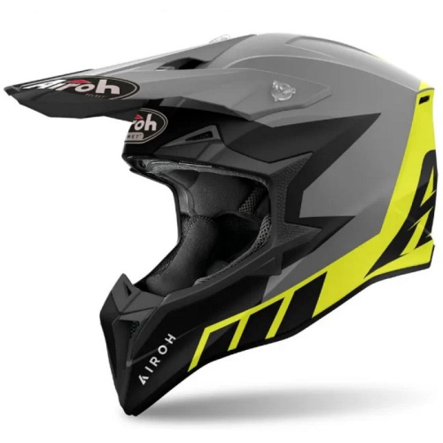 Airoh Мотошлем Wraaap Reloaded Yellow Matt в Калуге