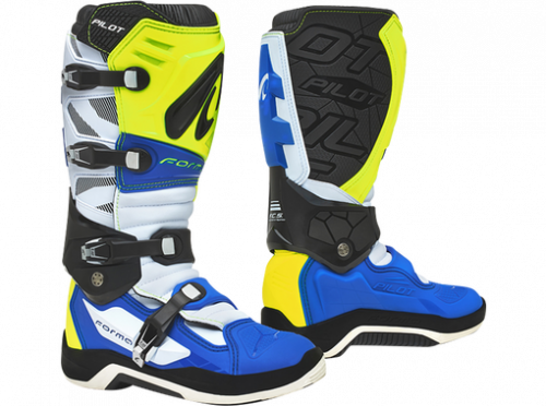 Forma Ботинки Pilot YellowFluo/White/Blue в Калуге