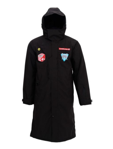 Hyperlook Теплый горнолыжный плащ Cave черный в Калуге