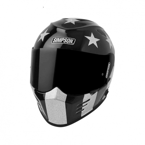 Simpson Шлем интеграл Venom Stingrae Black в Калуге