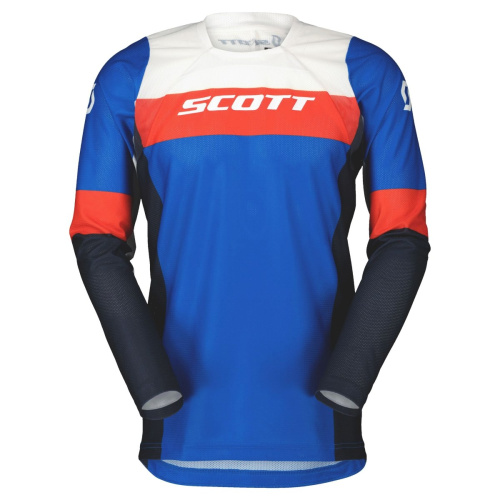 SCOTT Джерси 450 Angled Light blue/red в Калуге