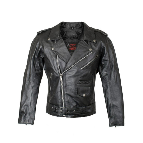 Rush Мотокуртка Rocker кожа Черный в Калуге