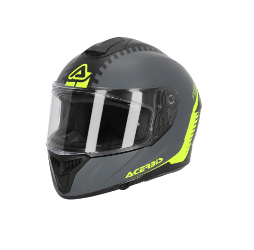 Acerbis Шлем Krapon 22-06 Grey/Yellow в Калуге