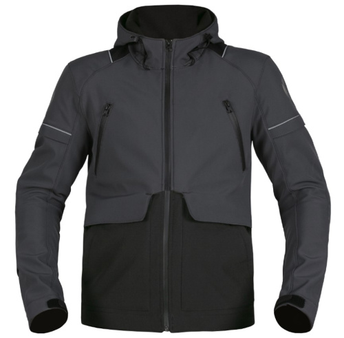 Inflame Куртка мужская Free Wind текстиль серый в Калуге